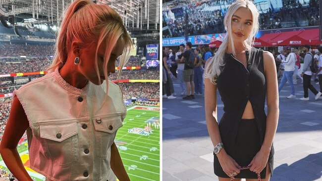 Tennis WAG ‘groped’ at Super Bowl