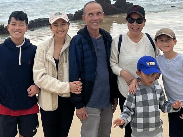 The grandfather of four died at the scene. Picture: The Daily Telegraph