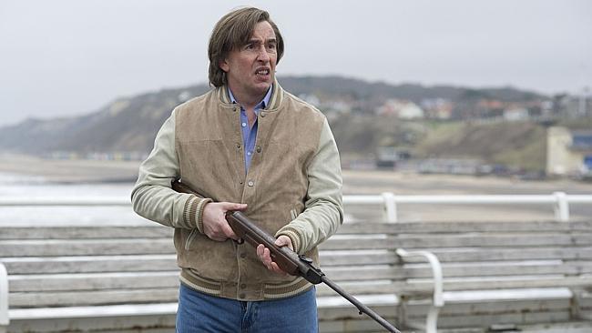 Steve Coogan in a scene from film Alan Partridge: Alpha Papa