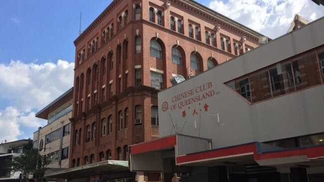 The former Overells building which is part of the Waltons department store site in Fortitude Valley.