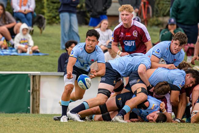 Hwi Sharples. Super Rugby Under-19s action between the Reds and Waratahs. Picture credit: James Auclair.