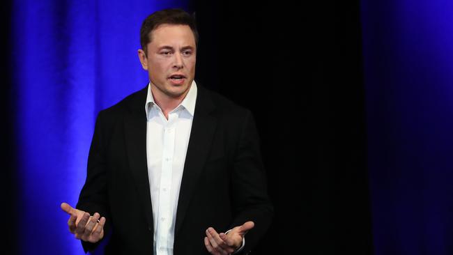 Elon Musk has another big plan to change the world. Picture: Dylan Coker
