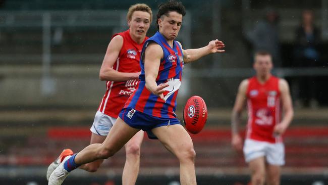 Trent Bianco has been compared to Collingwood’s Steele Sidebottom. Picture: Mike Owen/Getty Images