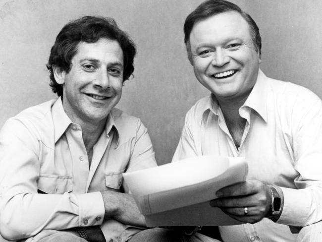 Peter Faiman and Bert Newton in 1981.