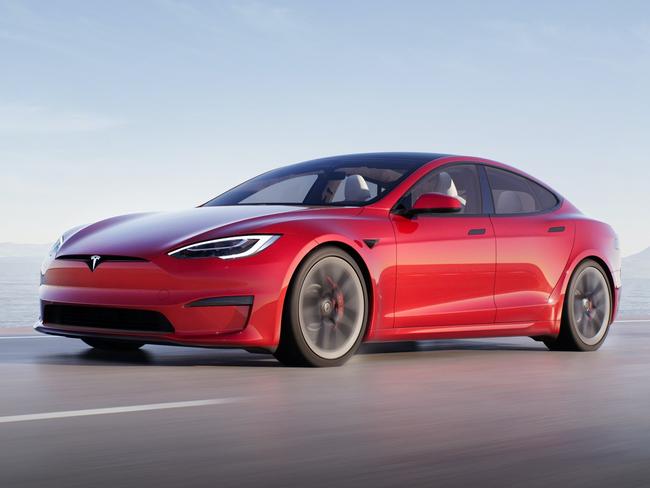 2021 Tesla Model S.