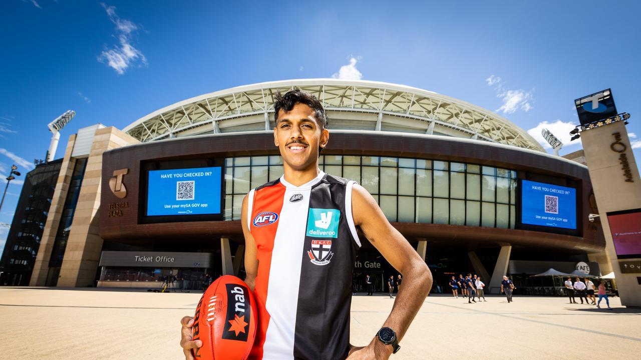 Gerard Healy’s criticised St Kilda over drafting Nasiah Wanganeen-Milera instead of Josh Sinn. Picture: James Elsby/AFL Photos via Getty Images