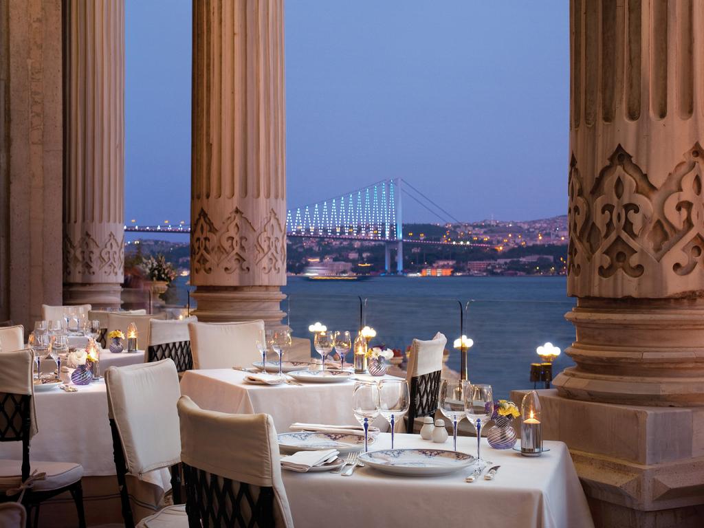 Tugra Restaurant Lounge, Ciragan Palace Kempinski, Istanbul. Picture: LHW