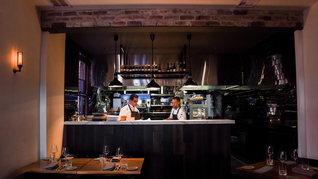 Camus, Northcote Pierre Khodja chef/owner Downstairs kitchen