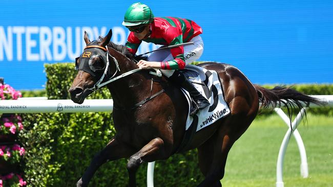 Rivellino kicks off his career with a stylish debut win at Randwick. Picture: Getty Images