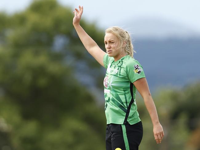 Kim Garth in action for the Stars in November. Picture: Darrian Traynor/Getty Images.