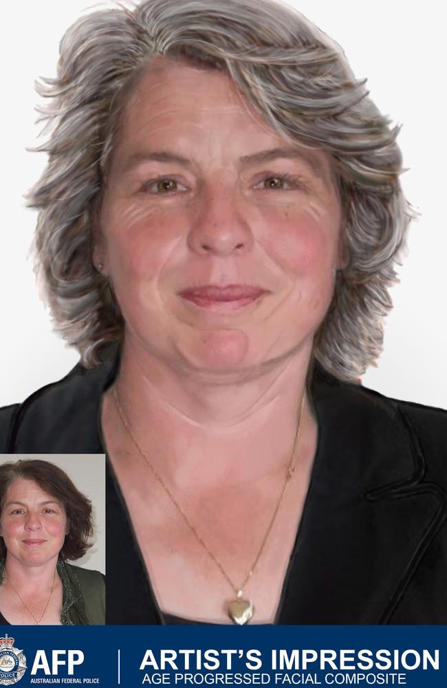 Age progression image of Lorrin WHITEHEAD – Courtesy AFP.