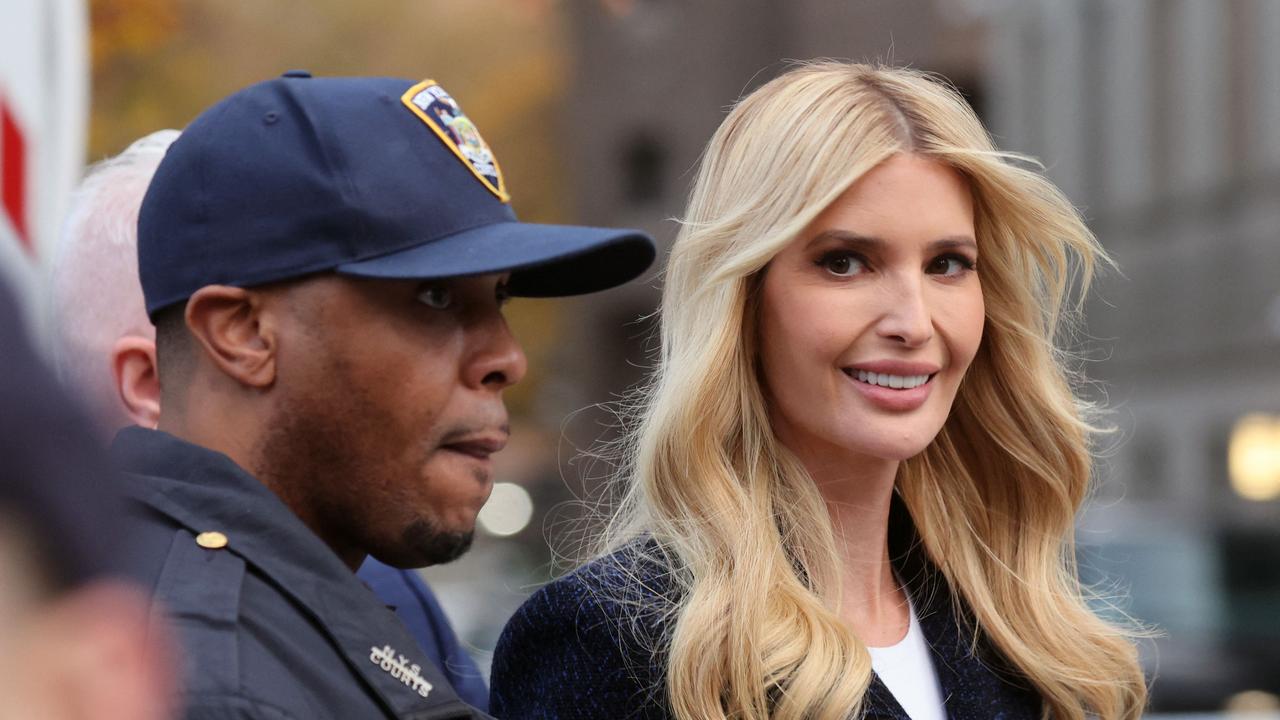 Previously, Donald Trump’s daughter Ivanka, 42, was his go-to wingwoman. Picture: AFP