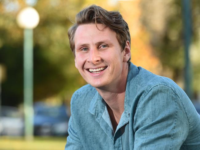 Former AFL player Daniel Gorringe is taking part in Big Brother. Picture: Josie Hayden