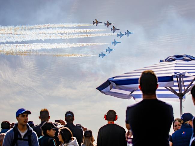 The Avalon Airshow attracts scores of aviation enthusiasts.