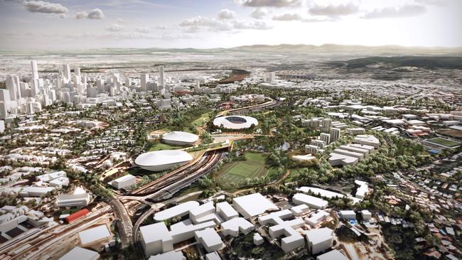 Mike O’Connor backs an Olympic stadium at Victoria Park, such as this design by Archipelago.