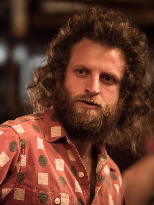Aaron Glenane as Gudinski: beard game strong.