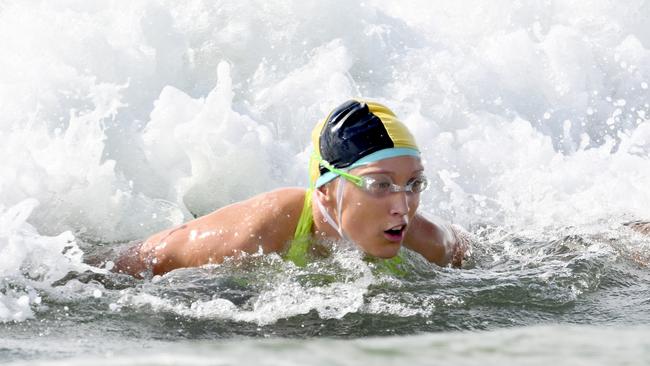 Saturday action from the Aussies 2024 Surf Lifesaving Championships. Picture: SLSA.