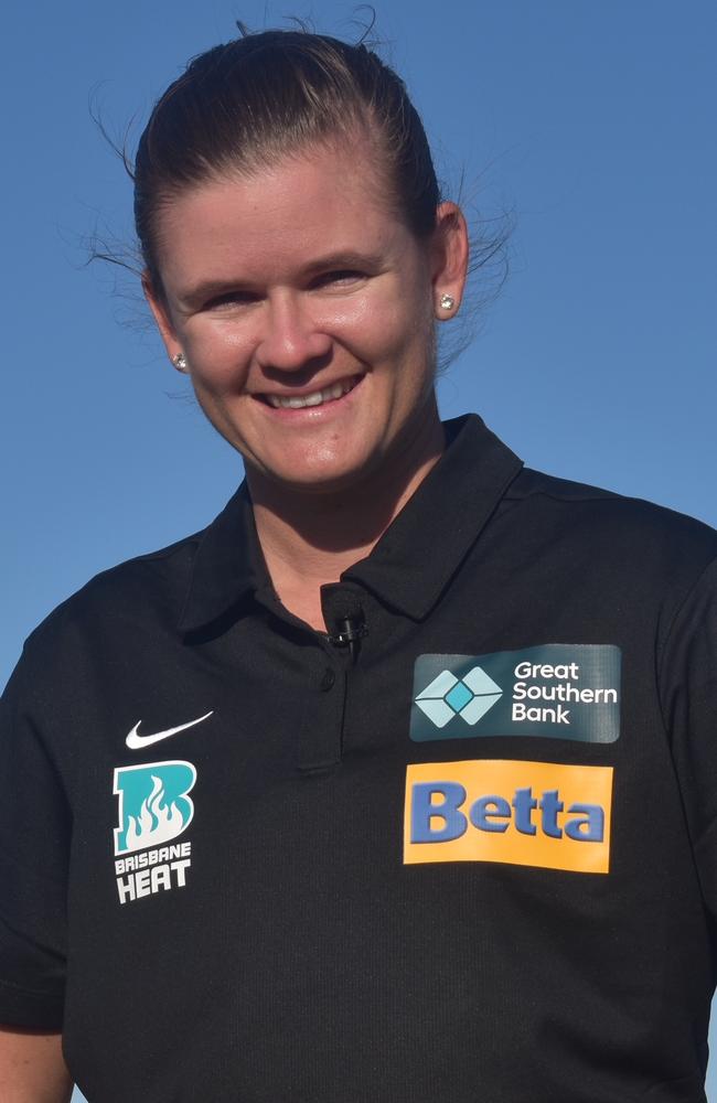 Brisbane Heat captain Jess Jonassen ahead of the WBBL season launch in Mackay, October 14, 2021. Picture: Matthew Forrest