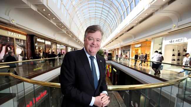 Vicinity Centres CEO Grant Kelley at the Chadstone shopping centre. David Geraghty/The Australian