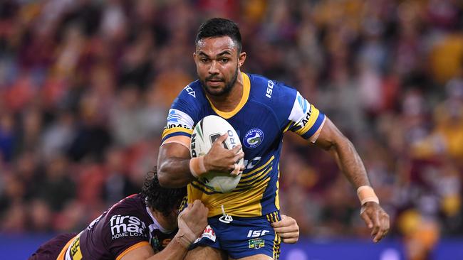 Bevan French in action for the Eels. The young gun burst onto the scene at the Auckland Nines just a few years ago. Picture: AAP