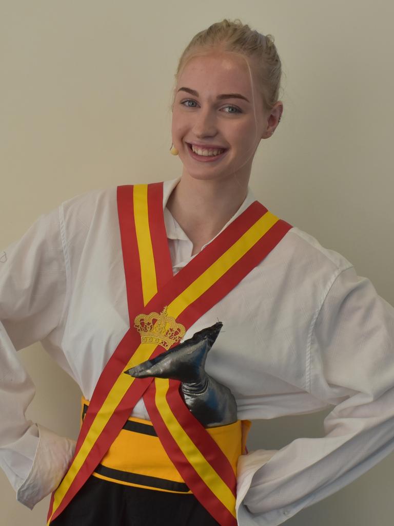 Meet the cast of the Highfields State Secondary College musical Spamalot: Mya Volp. Picture: Rhylea Millar