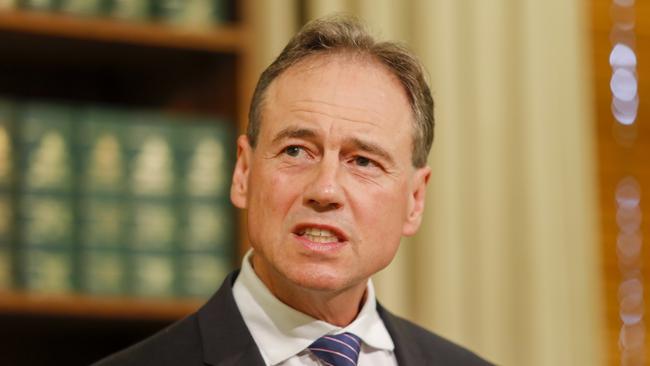 Health Minister Greg Hunt MP. Picture: Wayne Taylor