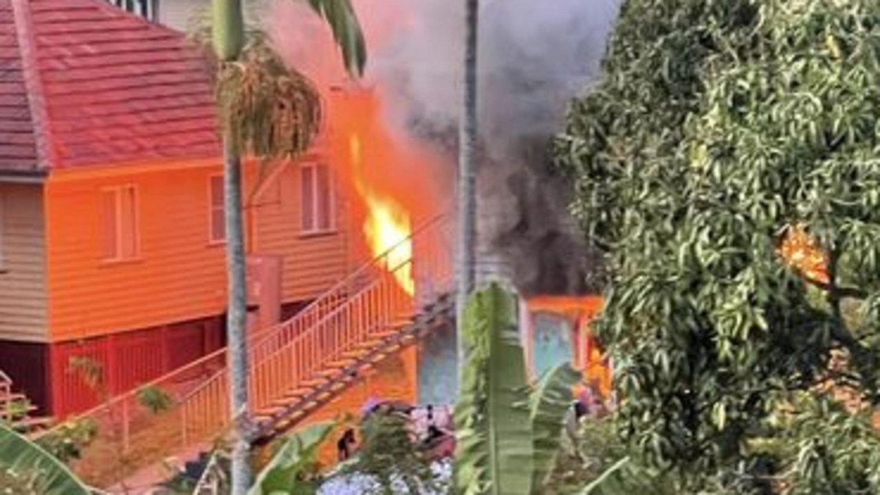 Single-storey home in Brisbane’s south damaged by fire