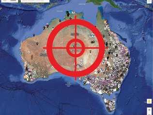 Farmers across the country are outraged after Aussie Farms released a map pinpointing their exact locations and addresses. Picture: contributed