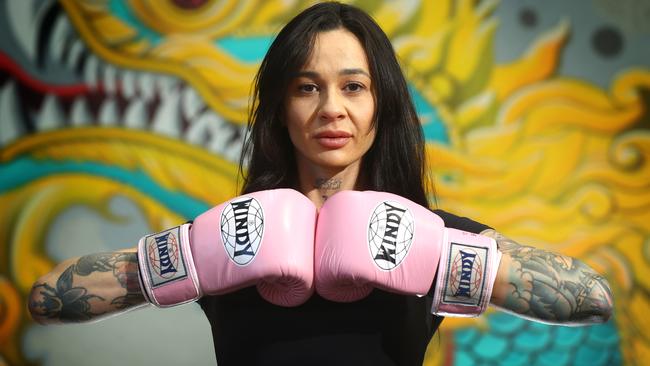Lani Williams is ready to leave it all in the ring in Italy next month. Picture: Alison Wynd