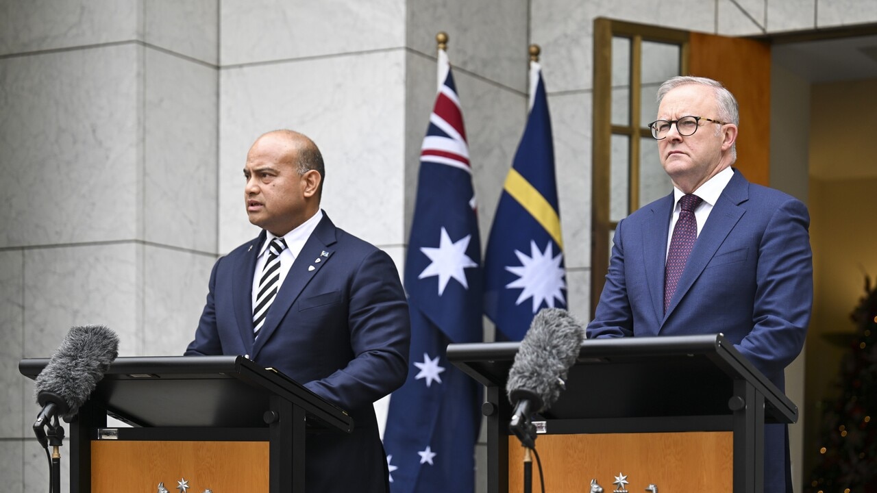 Anthony Albanese unveils details of Australia-Nauru treaty