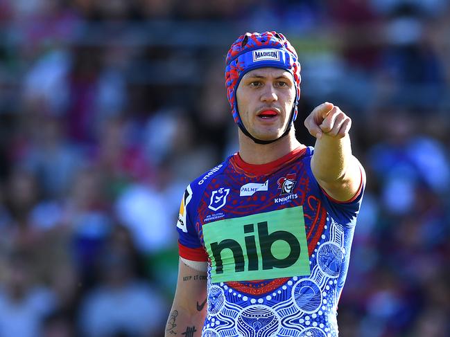 Kalyn Ponga of the Knights. Picture: Albert Perez/Getty Images