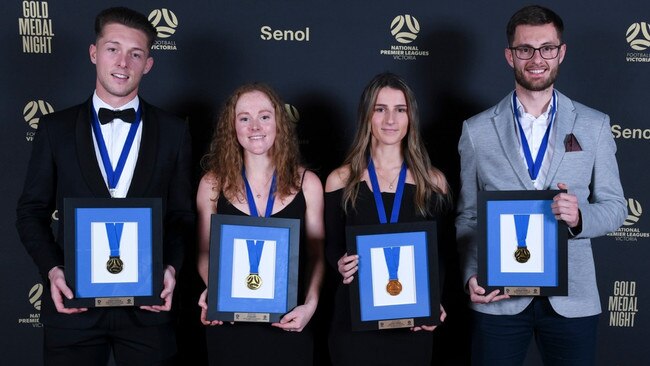 The NPL and NPLW Gold Medal were both shared. Picture: Football Victoria