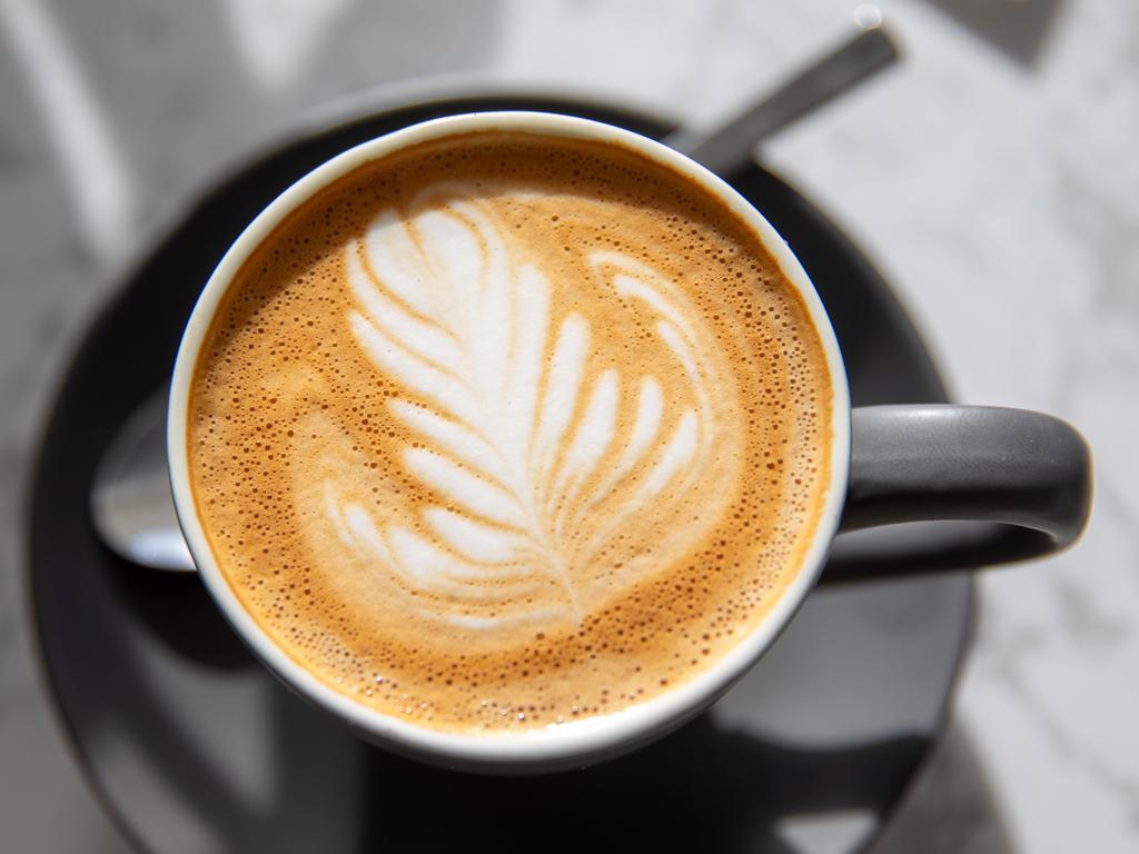 A humble flat white coffee could soon set Aussies back as much as $7. Picture: Linda Higginson