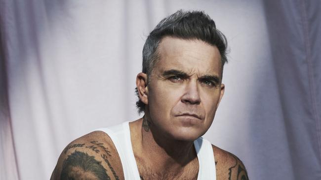 EMBARGO 6am DEC 21. English pop star Robbie Williams. Picture: Supplied.