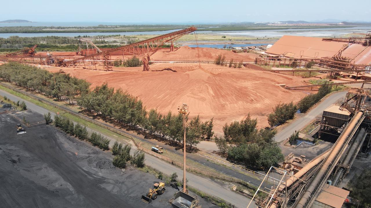 Queensland Alumina Limited Gladstone. Picture: DJI Mavic Air 2