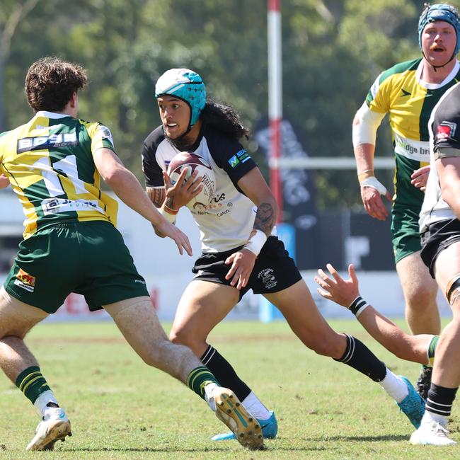 Souths utility back Dre-dyn Laban has switched clubs to Sunnybank. Picture: Lachie Millard