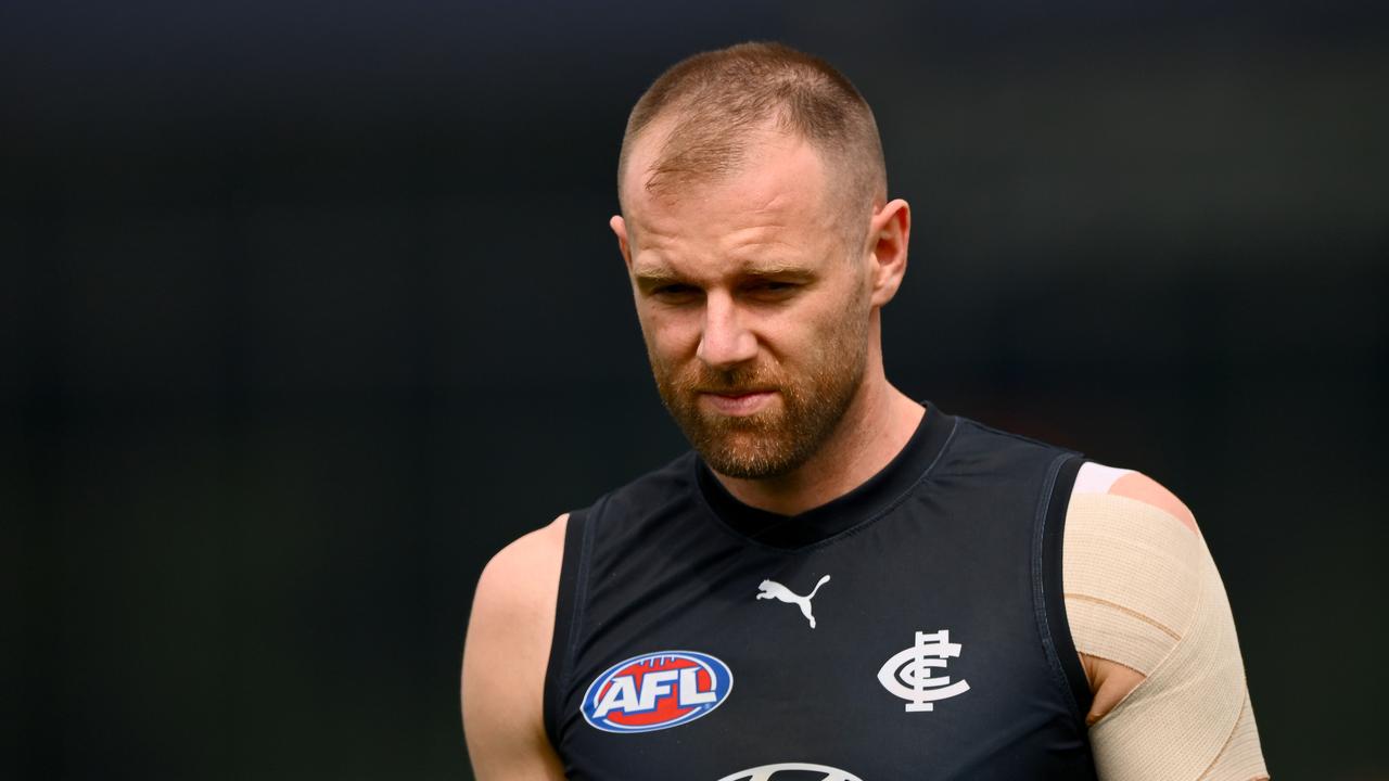 AFL 2024: Sam Docherty ACL injury, updates, latest news, Carlton Blues v  Brisbane Lions, casualty ward