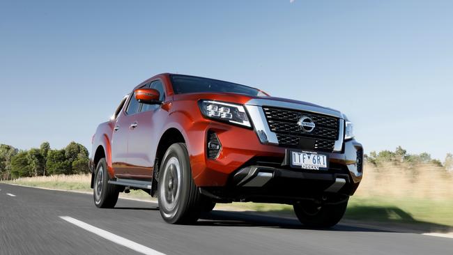 The Navara can tow 3500kg and has a more than one-tonne payload.