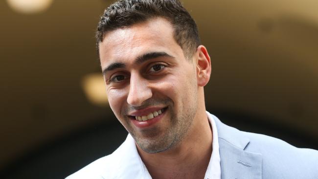 TikTok Comedian Jon-Bernard Kairouz leaving Sydney District Court last year. Photo by: NCA Newswire / Gaye Gerard