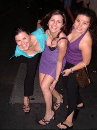 Maria, pictured with her sisters Dimmy and Lizzy, thinks of them every single day.
