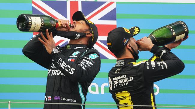 It was a massive weekend for Hamilton and Ricciardo.