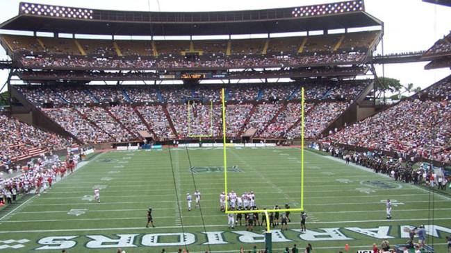 Hawaii’s Aloha Stadium in Honolulu.