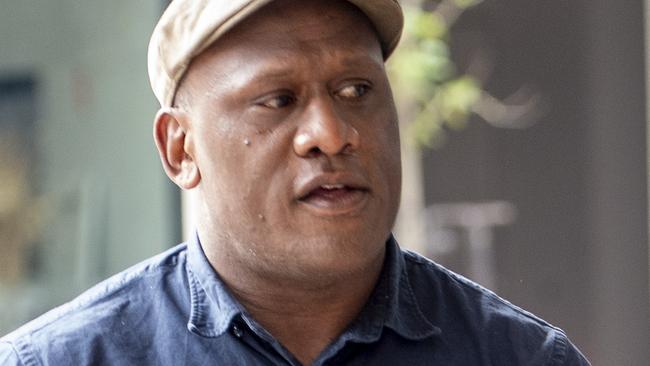 SYDNEY, AUSTRALIA. NewsWire Photos.November 28, 2024.Wendell Sailor arrives at Downing Centre in Sydney.  Picture: NewsWire / Jeremy Piper