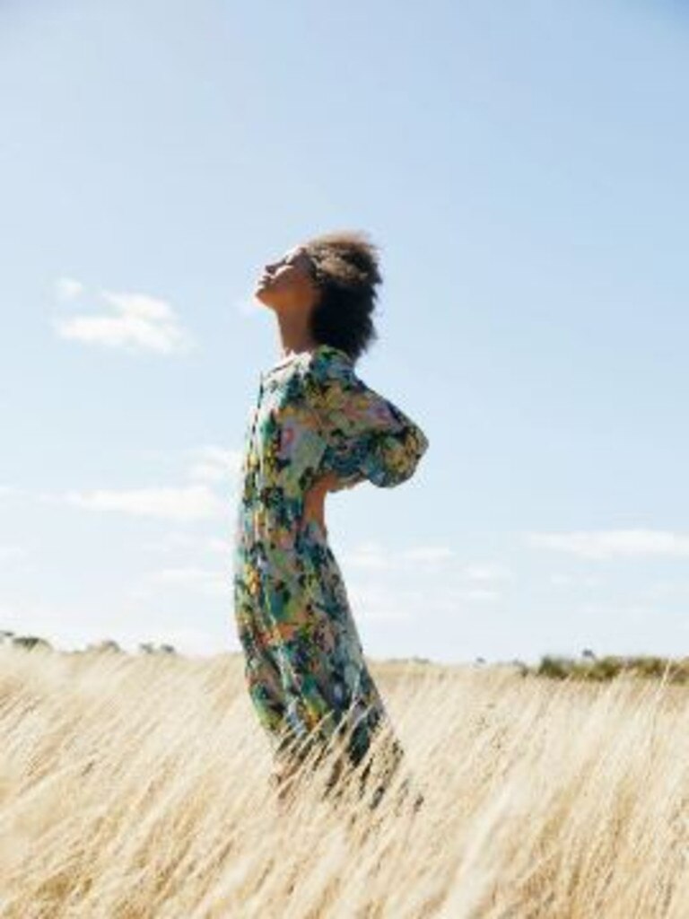 Ostrich Migration Dress. Image: gorman.