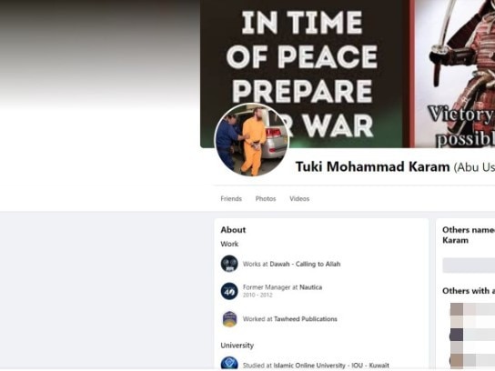 A screenshot of Lawrence's Facebook page. The last entry on the page was in December 2022. The court heard Lawrence’s use of the page put him in breach of the conditions of his extended supervision order. Source: Facebook