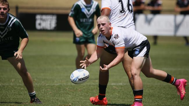 Aron Keppie. Macarthur Wests Tigers vs Western Rams. Laurie Daley Cup. Picture: Warren Gannon Photography