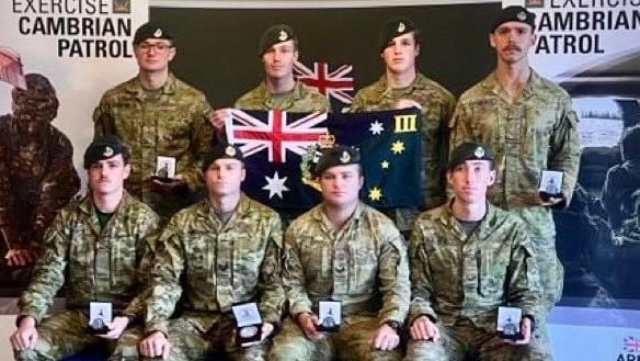 Eight soldiers from the 3rd Battalion, Royal Australian Regiment (3RAR) participate in the Cambrian Patrol 2024 where they received a silver medal.