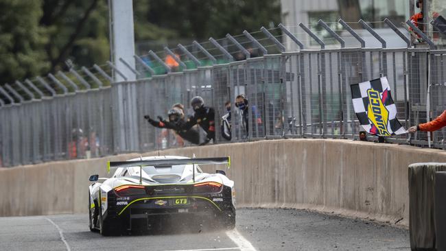 World's Fastest Gamer James Baldwin drove a McLaren to victory in his first real-world race.