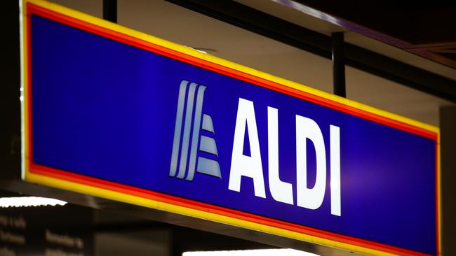 SYDNEY, AUSTRALIA - NewsWire Photos MAY 23, 2021: A general view of Aldi Supermarket signage in Surry Hills in Sydney, Australia. Picture: NCA NewsWire / Gaye Gerard