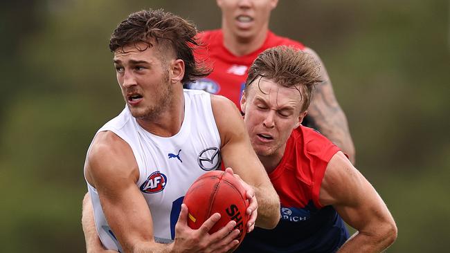 North Melbourne have drawn heat for selecting Will Phillips over Sydney’s Logan McDonald. Photo by Michael Klein